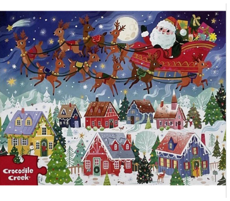 100 piece - Santa's Visit Puzzle