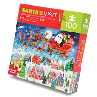 100 piece - Santa's Visit Puzzle