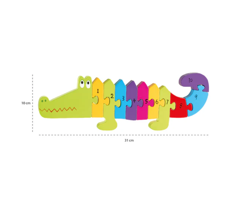 Crocodile Number Puzzle*