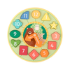 Orange Tree Toys Woodland  Animal Shape Sorting Clock* Orange Tree Toys Woodland  Animal Shape Sorting Clock*