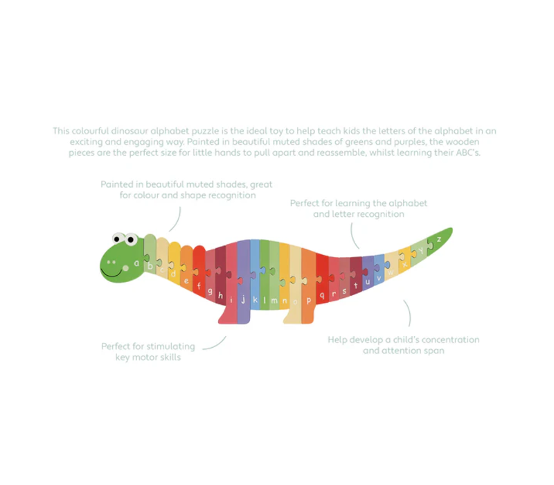 Dinosaur Alphabet Puzzle*