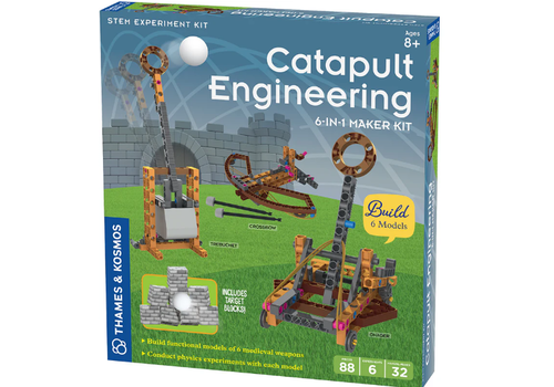 Thames & Kosmos Catapult Engineering: 6-in-1 Maker Kit* Thames & Kosmos Catapult Engineering: 6-in-1 Maker Kit*