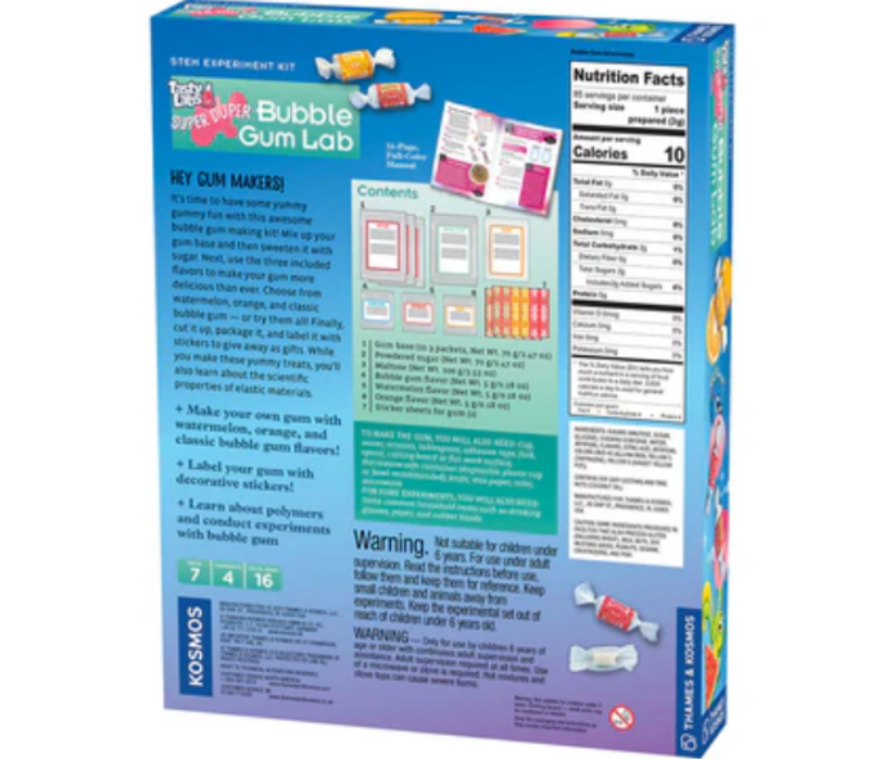 Super Duper Bubble Gum Lab*