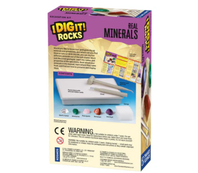 I Dig It! Rocks - Real Minerals Excavation Kit*