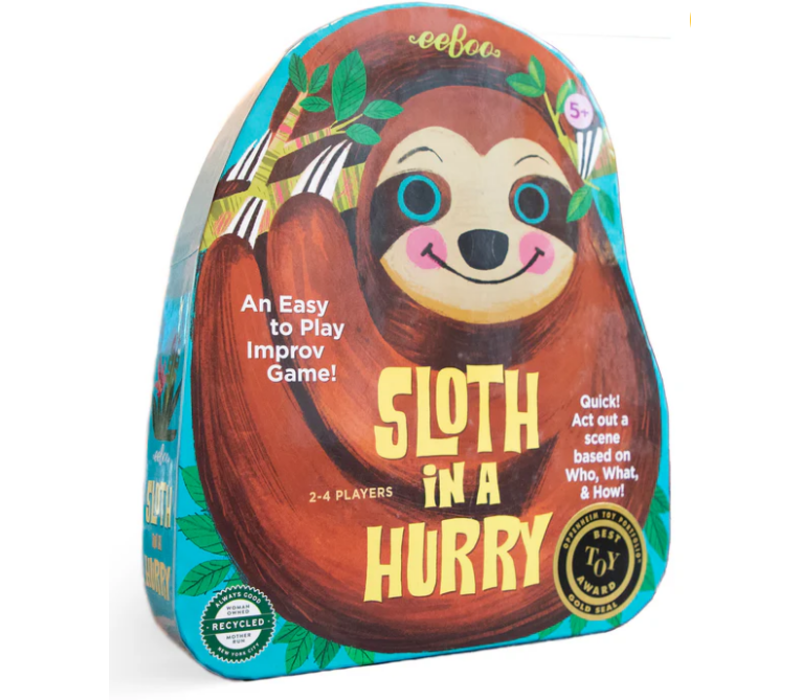 Sloth in a Hurry Shaped Spinner Game*