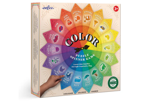Eeboo Color Puzzle Spinner Game*