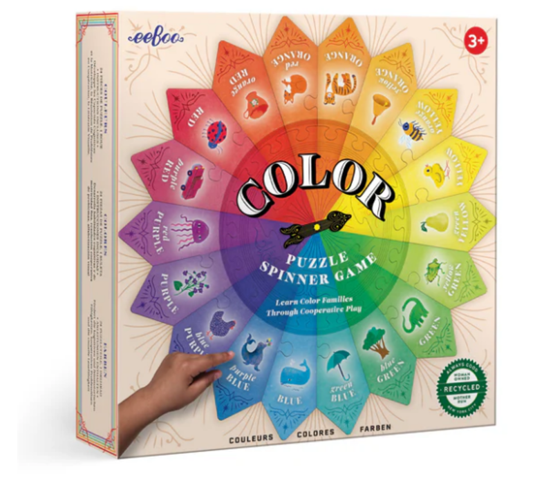 Color Puzzle Spinner Game*