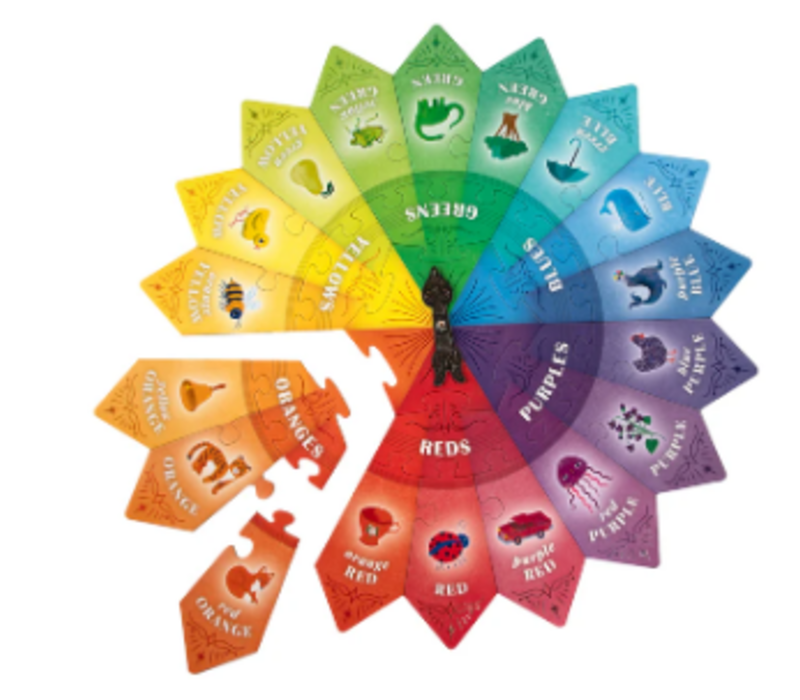 Color Puzzle Spinner Game*