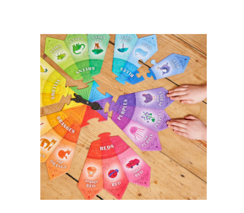 Color Puzzle Spinner Game*