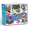 Woodland Holiday Puzzle Assortment - 36 piece-Skating