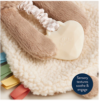 Itzy Lovey™ Plush and Teether Toy - Theo  the Bear*