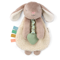 Itzy Lovey™ Plush and Teether Toy - Taupe Bunny*