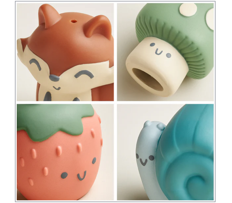 Itzy Bitzy Finger Puppets™ Bath Toy Set*