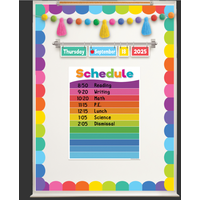 Colorful Flip Calendar*