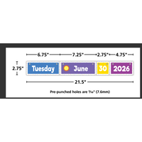 Colorful Flip Calendar*