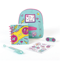Make It Real Retro Gamer Mini Backpack with Stationery*
