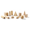 Learning Resources Wooden Geometric Solids, Set of 12