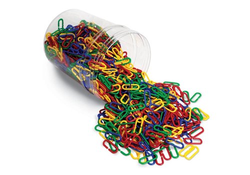 Learning Resources Link 'N' Learn Links: 4 colors, Set of 500