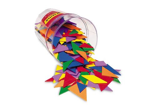 Learning Resources Tangrams Classpack, 4 colors