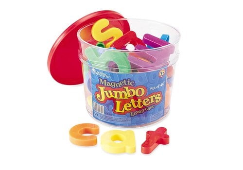 Learning Resources Jumbo Lowercase Magnetic Letters