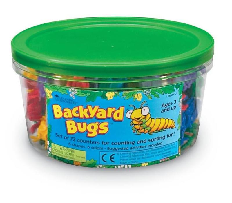 Backyard Bugs Counters, Set of 72*