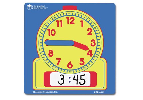 Learning Resources Write -On/ Wipe -Off Student Clocks