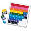 Learning Resources Rainbow Fraction Plastic Tiles with Tray