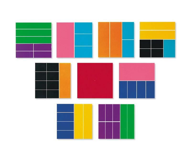 Rainbow Fraction Squares