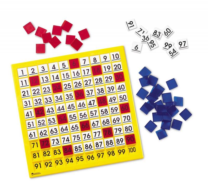 Hundred Number Board Activity Set*