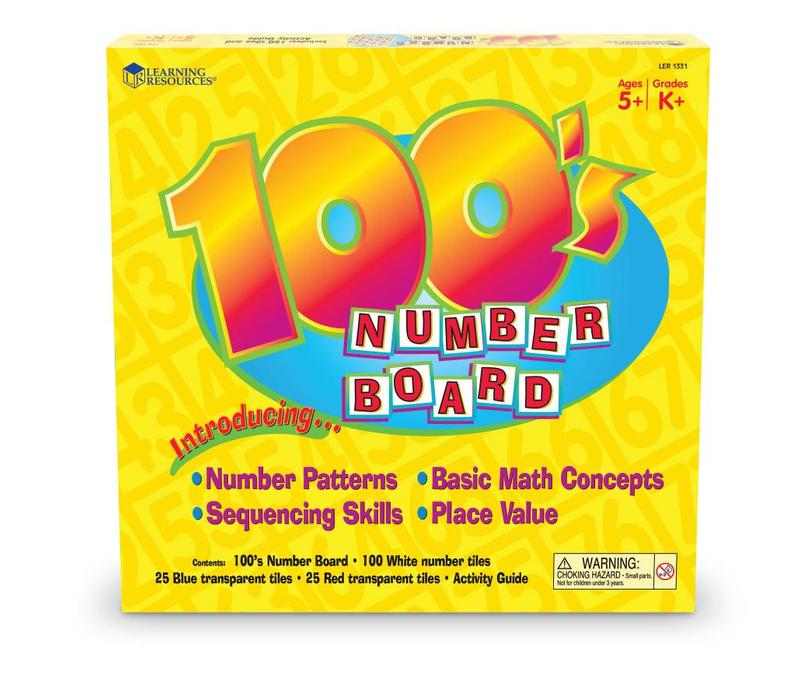 Hundred Number Board Activity Set*