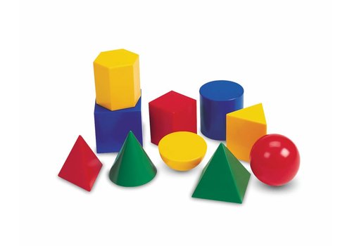 Learning Resources Large Geometric Plastic Shapes