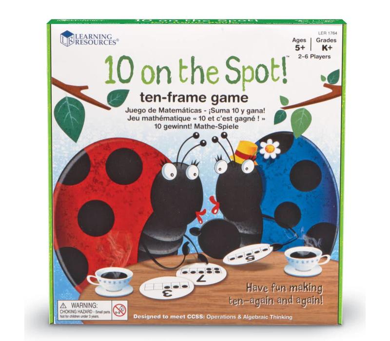 10 on the Spot! Ten-Frame Game*