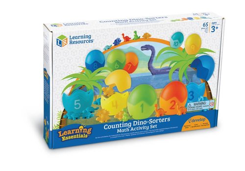 Learning Resources Counting Dino-Sorters Math Activity Set