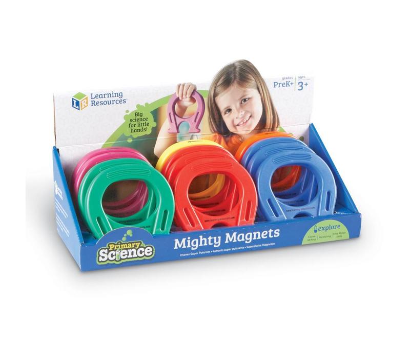 Primary Science 5" Mighty Magnets, Set of 12