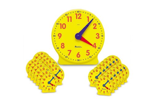 Learning Resources Big Time Classroom Clock Kit
