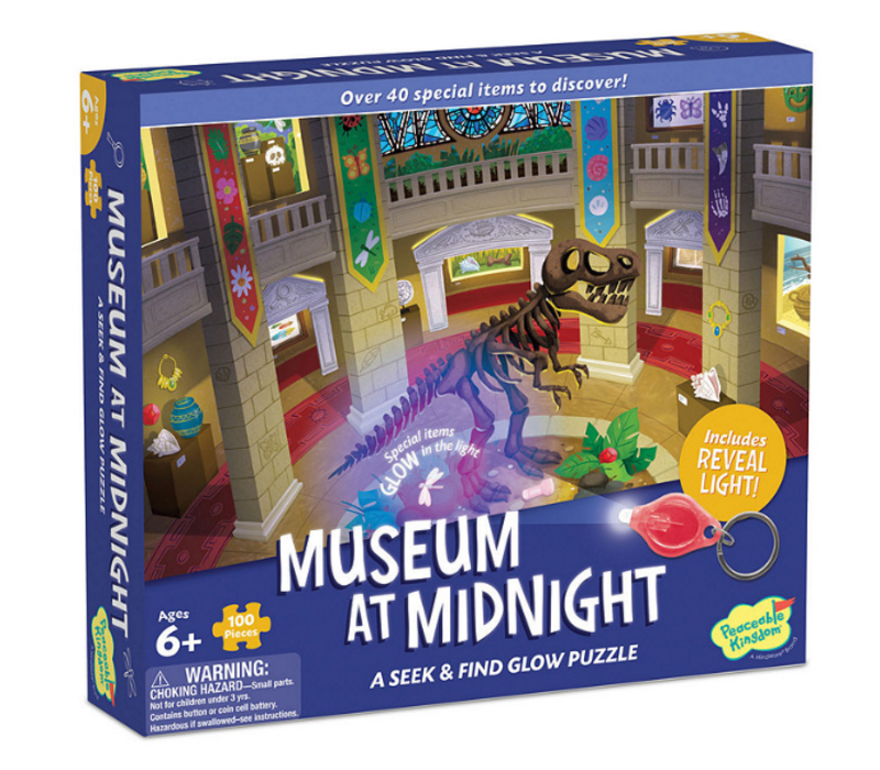 Museum at Midnight Seek and Find Glow Puzzle*