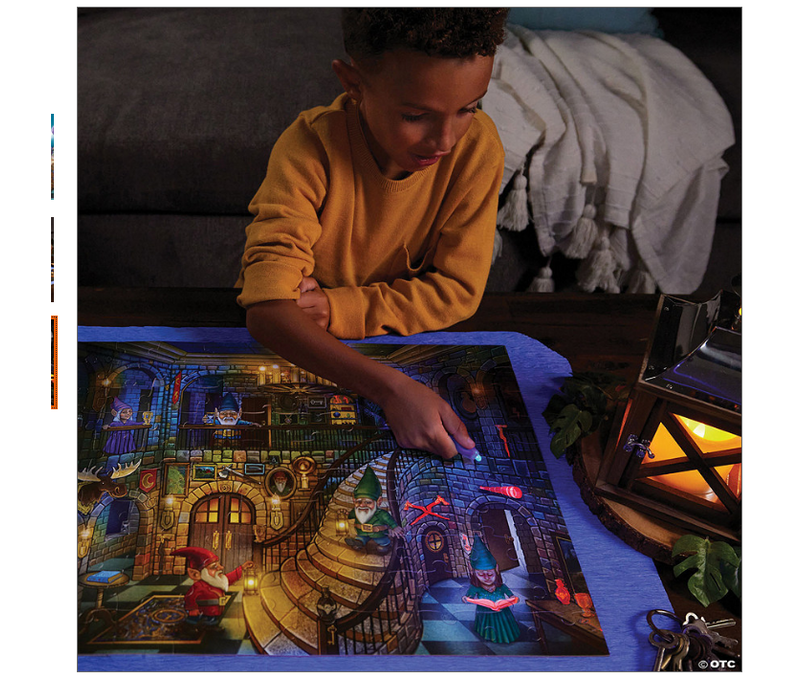 Gnomes at Night Seek and Find Glow Puzzle*