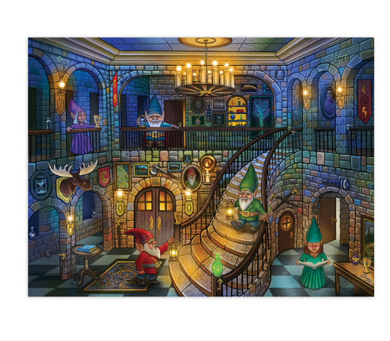 Gnomes at Night Seek and Find Glow Puzzle*
