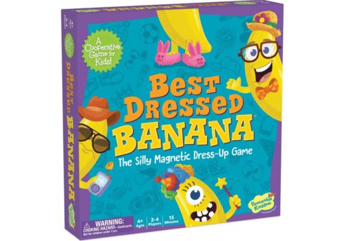 PEACEABLE KINGDOM Best Dressed Banana - The Silly Magnetic Dress-Up Game*