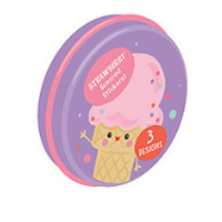 Sweet Scratch 'n Sniff Sticker Handouts-strawberry*
