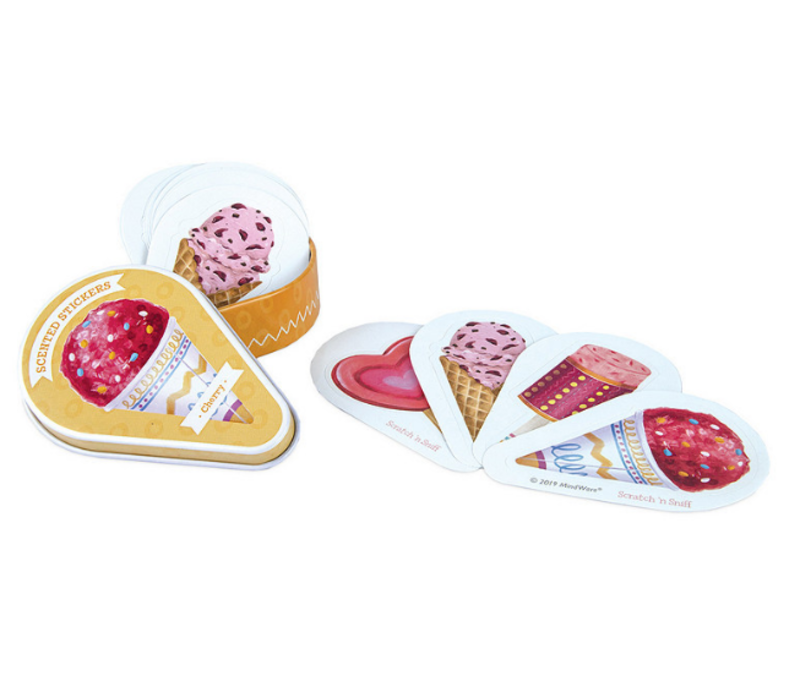Ice Cream Scented Sticker Handouts- vanilla*
