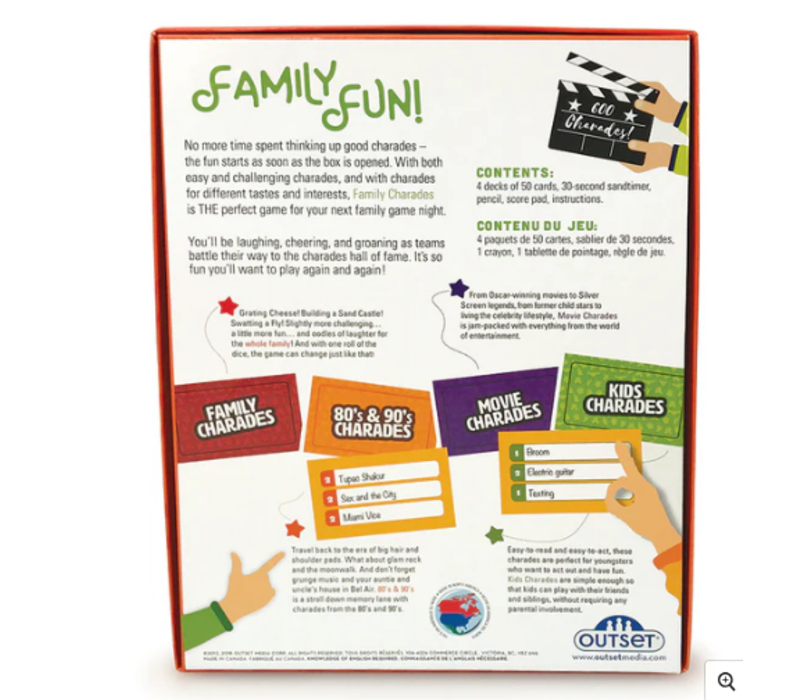 Family Charades  Game (new design)*