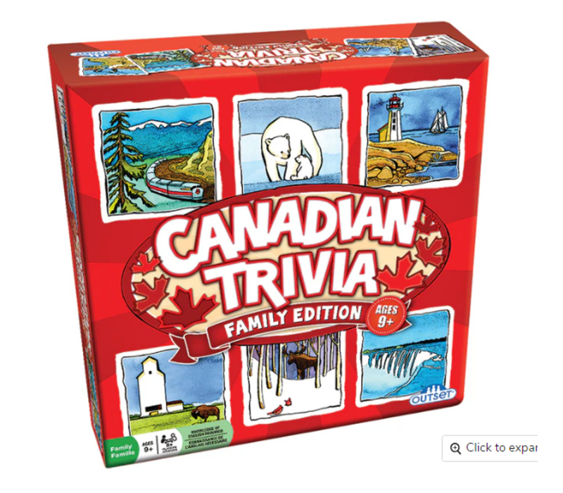Canadian Trivia: Family Edition Game*