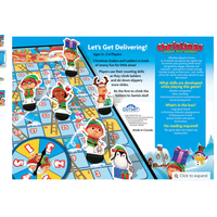 Christmas Snakes and Ladders Game
