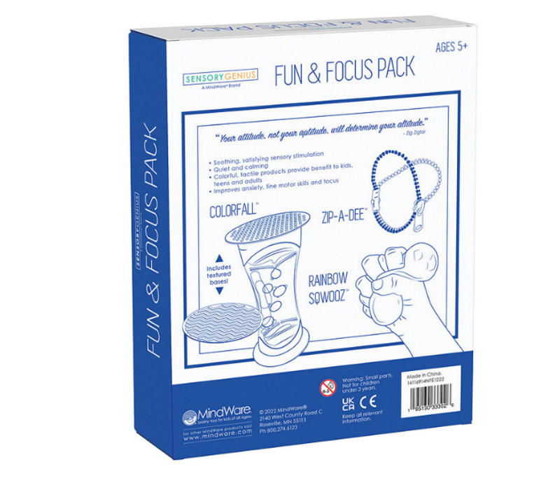 Sensory Genius Fun & Focus Pack*