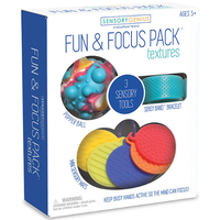 Sensory Genius Fun & Focus Pack: Textures Fidget Toy Set*