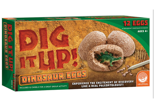 MindWare Dig It Up! Dinosaur Eggs- set of 12