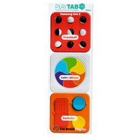 Play Tab Modular Activity Board Tiles- Sensory Set 2*