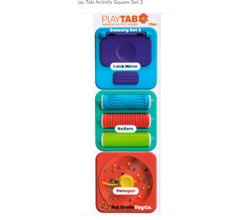 Play Tab Modular Activity Board Tiles- Sensory Set 3*