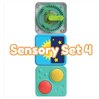 Play Tab Modular Activity Board Tiles- Sensory Set 4*
